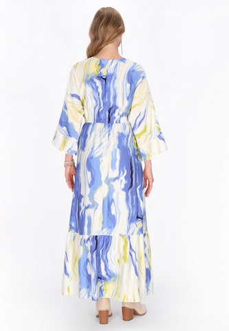 IZIA - Vestido 'Festival' en azul