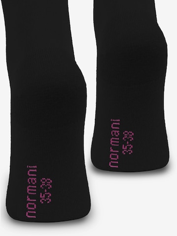 Chaussettes montantes normani en noir