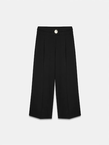 Dilvin Wide leg Pants in Black