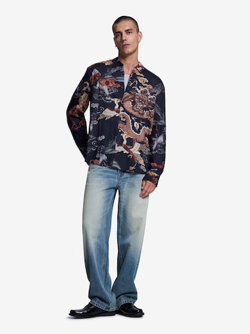 Desigual Regular fit Skjorta i blå