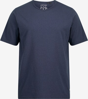 T-Shirt JP1880 en bleu : devant