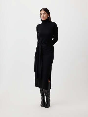 LeGer by Lena Gercke Knit dress 'Caya' in Black: front