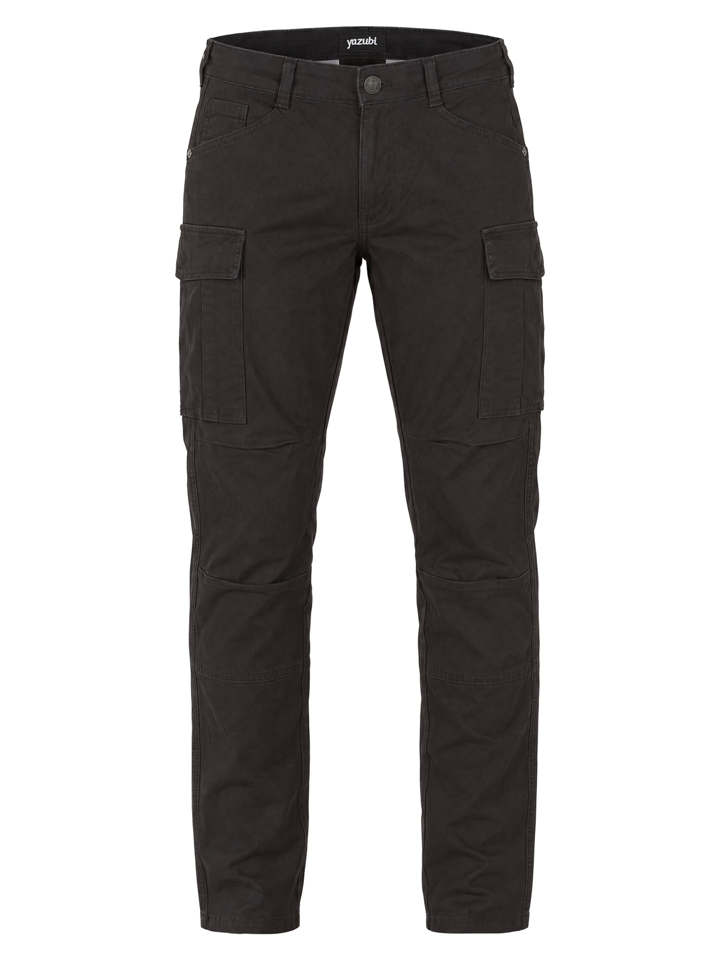 yazubi Regular Cargo Pants 'Jayden' in Black