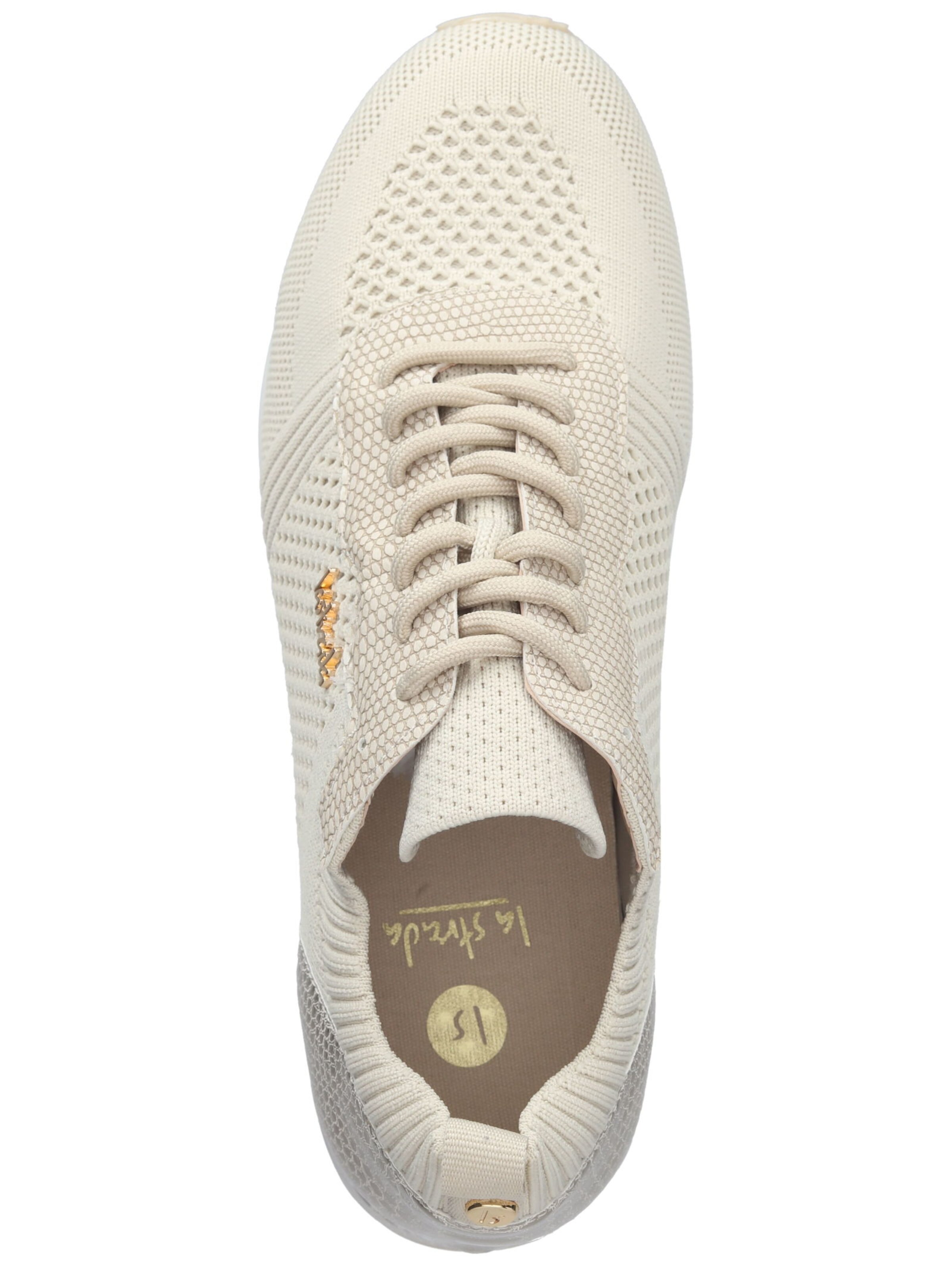 Baskets basses LA STRADA en beige