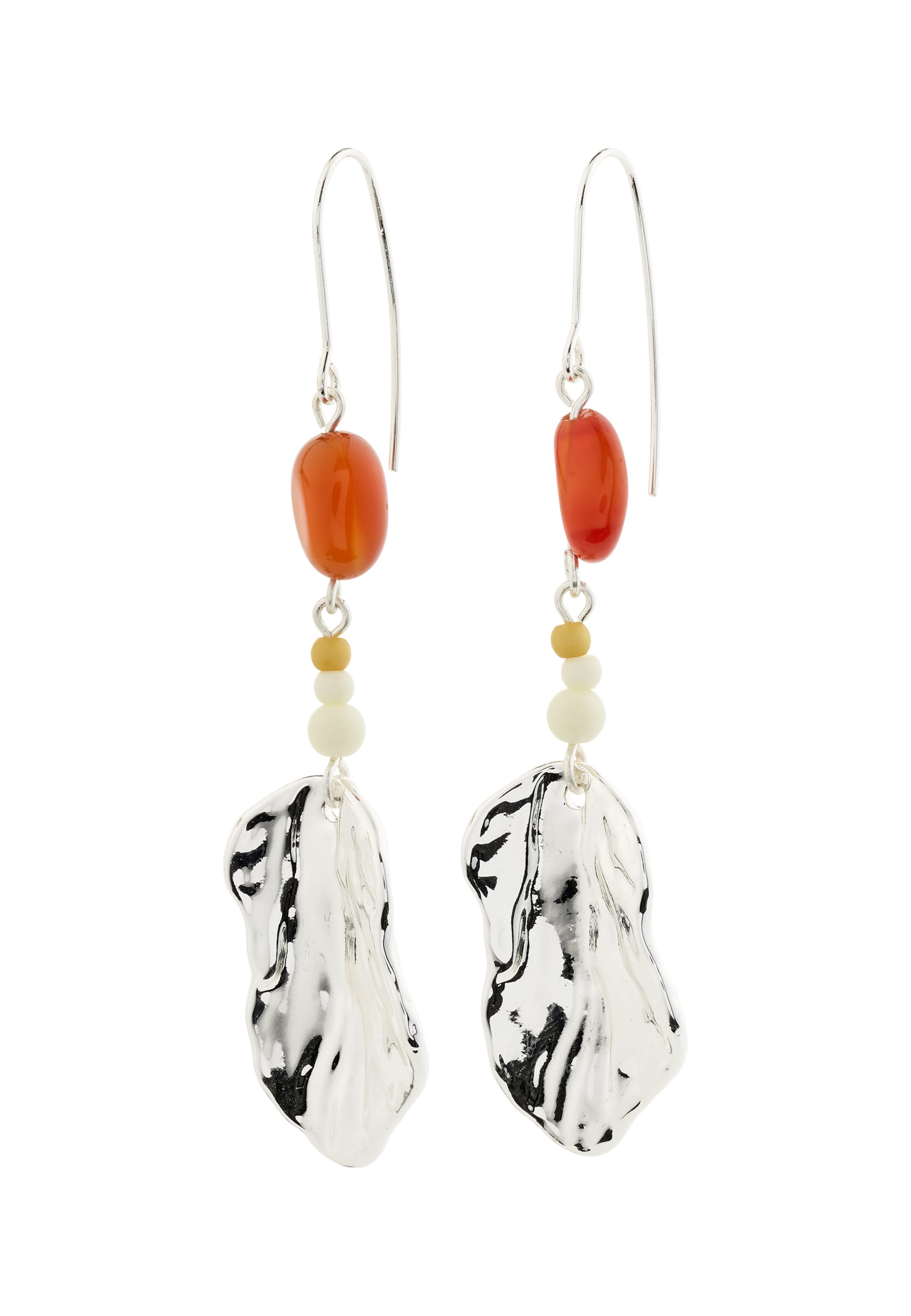 Pilgrim Øreringe 'Eclipse' i sølv: forside