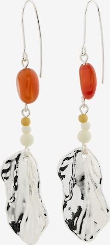 Pilgrim Oorbellen 'Eclipse' in Zilver: voorkant