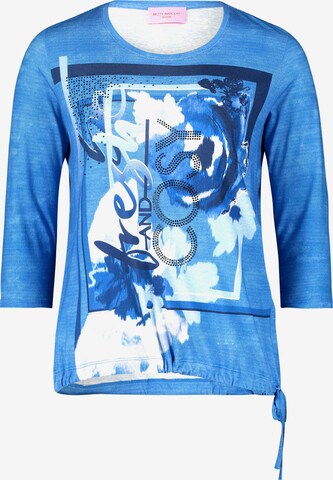 T-shirt Betty Barclay en bleu : devant