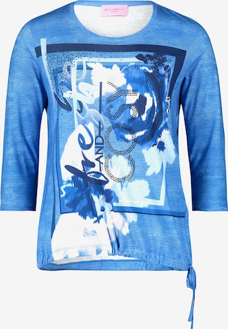 T-shirt Betty Barclay en bleu : devant