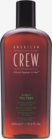 American Crew Duschgel & Haarshampoo '3 in 1 Tea Tree' in beige / braun / schwarz, Produktansicht