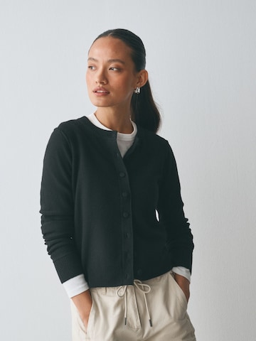Next Knit cardigan in Black: front