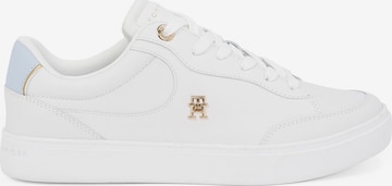 Baskets basses 'Essential Chic Court' TOMMY HILFIGER en blanc : devant