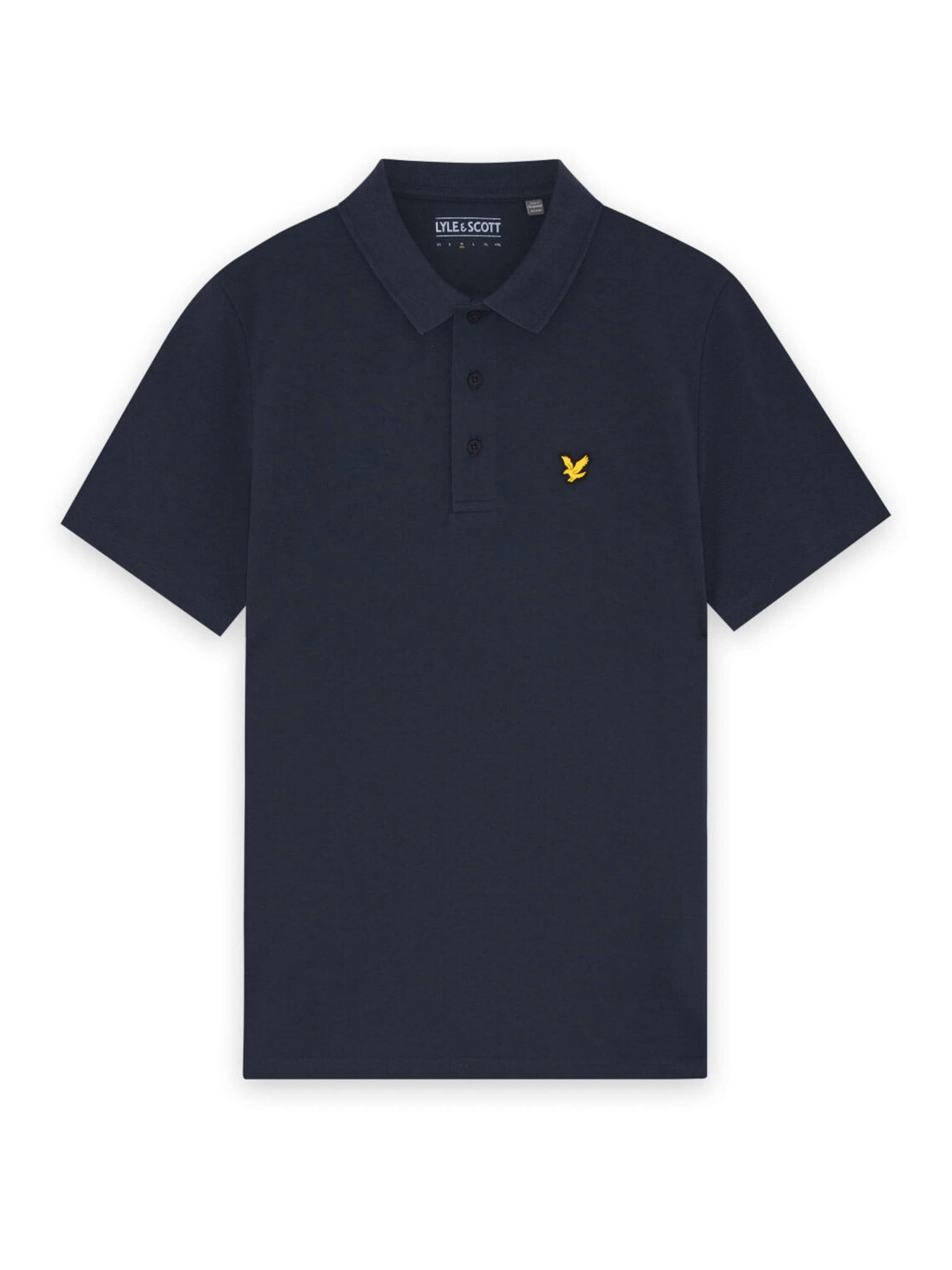 Lyle & Scott Functioneel shirt in Blauw: voorkant