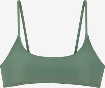 LASCANA Bustier Bikinioverdel i grøn: forside