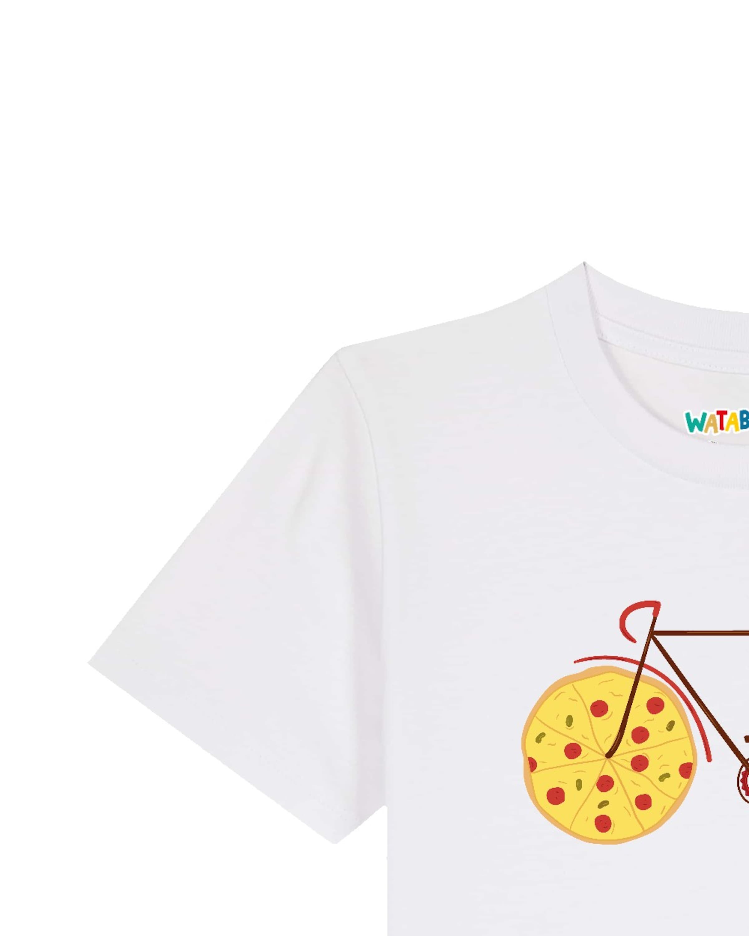 T-Shirt watabout.kids en blanc