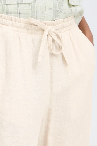 ICHI Loosefit Hose in Beige