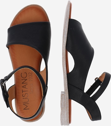 MUSTANG Strap sandal in Black