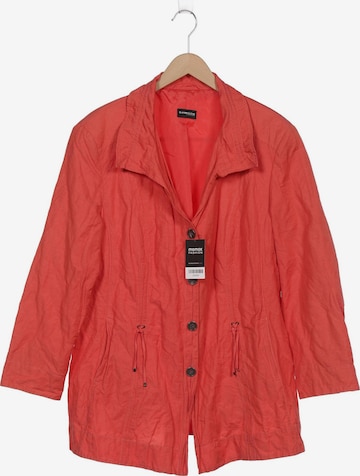 SAMOON Jacket & Coat in 4XL in Red: front