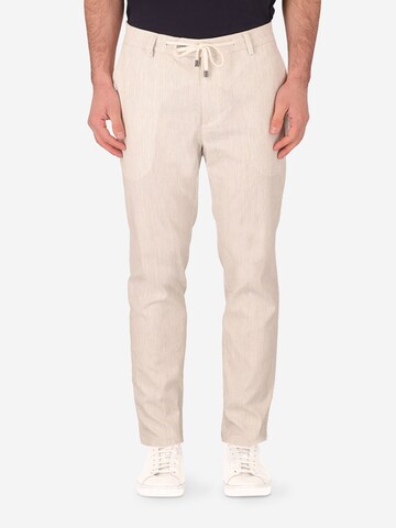 Regular Pantalon 'Lear' Distretto12 en blanc : devant