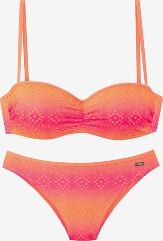 Fascia Bikini di BUFFALO in rosa: frontale