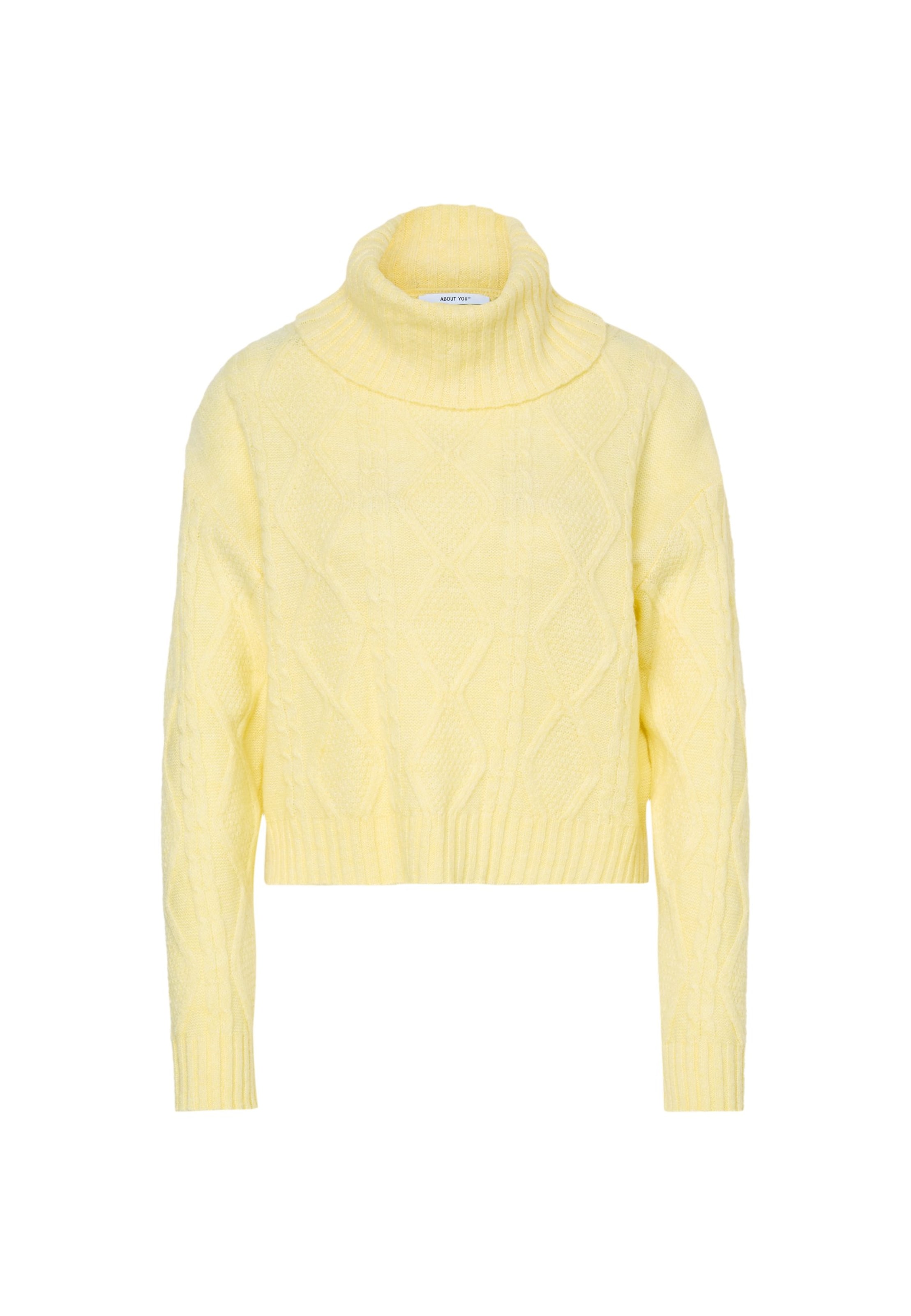 Pull-over 'Carla' ABOUT YOU en jaune : devant
