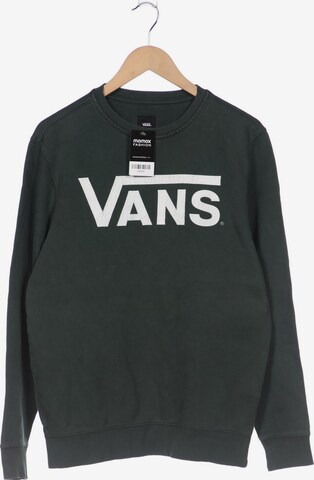 VANS Sweatshirt & Zip-Up Hoodie in M in Green: front