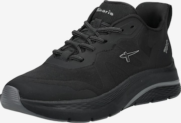 Baskets basses Tamaris en noir : devant