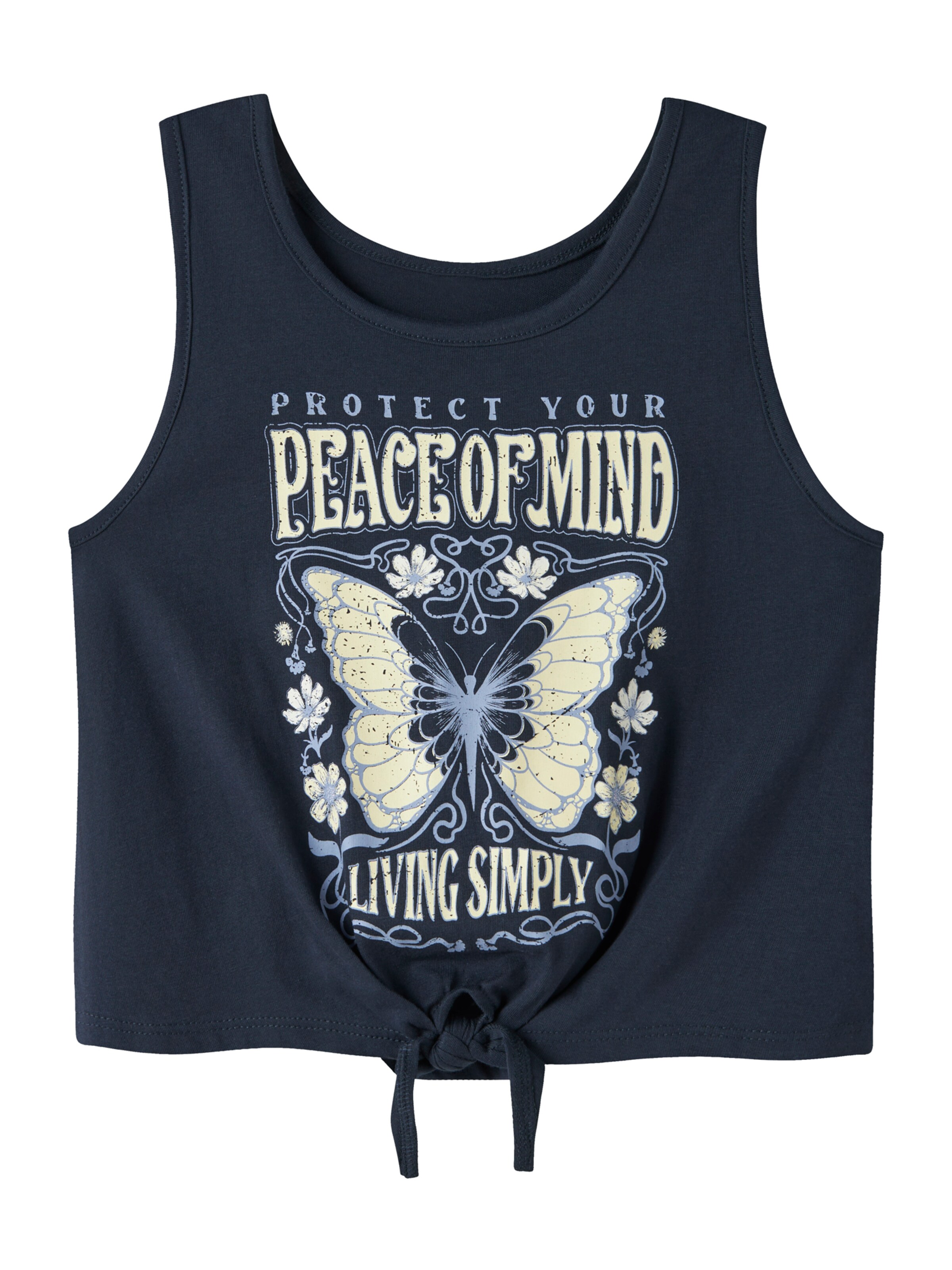 NAME IT Top 'NKFVAYA' - kék: elől