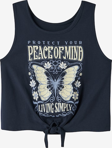 NAME IT Topp 'NKFVAYA' i blå: framsida