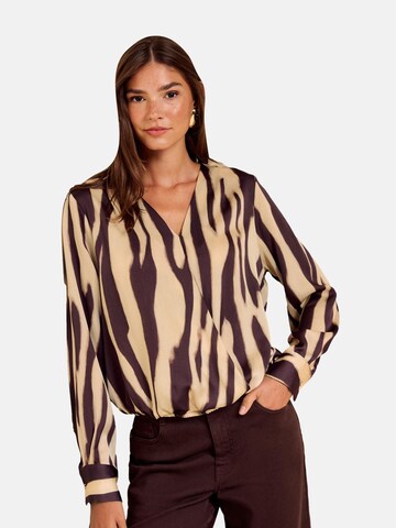 Friends Like These Bluse i brun: forside