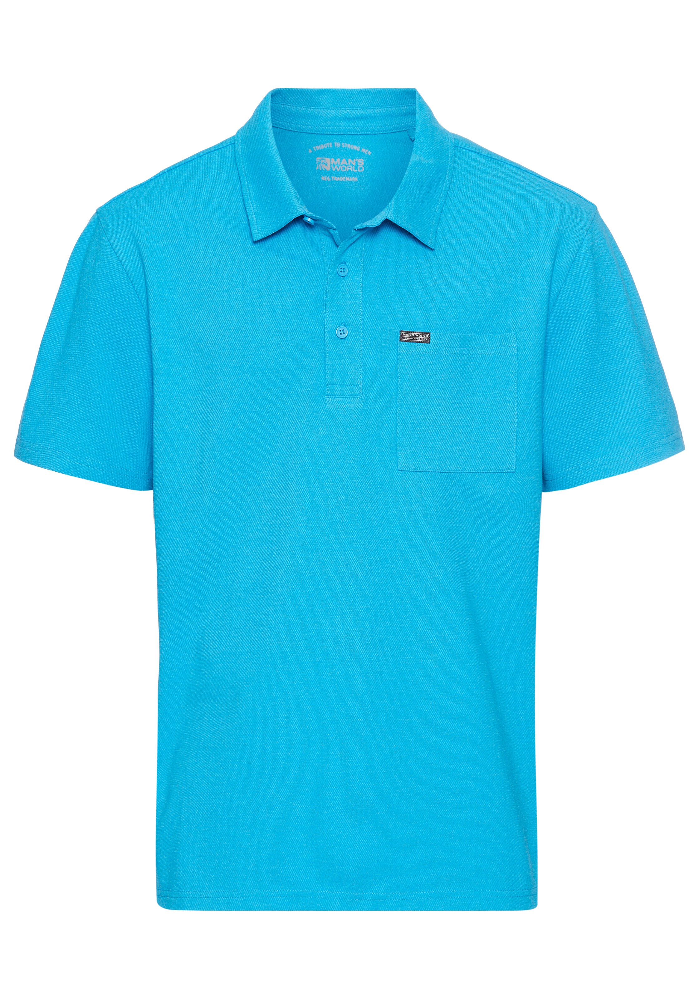 Man's World Shirt in Blue: front