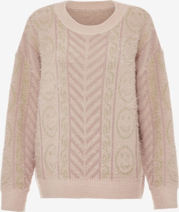 ebeeza Свитер в Ярко-розовый: спереди