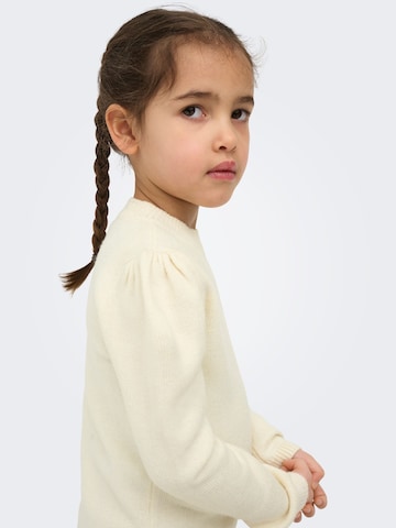 Pullover 'KMGKatia' di ONLY GIRLS in bianco