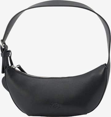 HUGO Skuldertaske i sort: forside