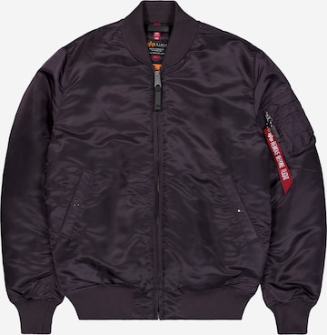 ALPHA INDUSTRIES Prechodná bunda 'MA-1 VF 59' - Fialová: predná strana