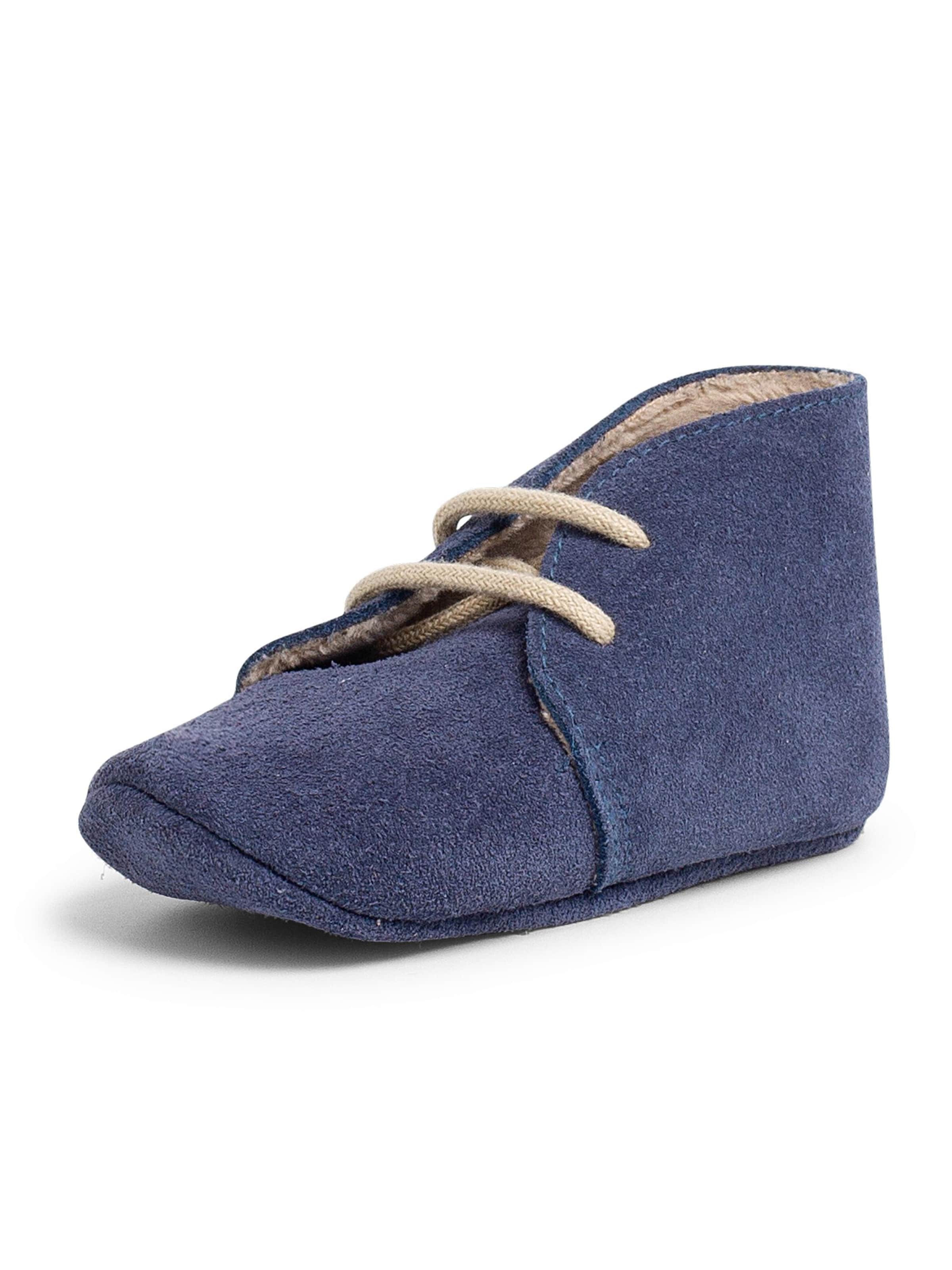 Pisamonas - Botas en azul: frente