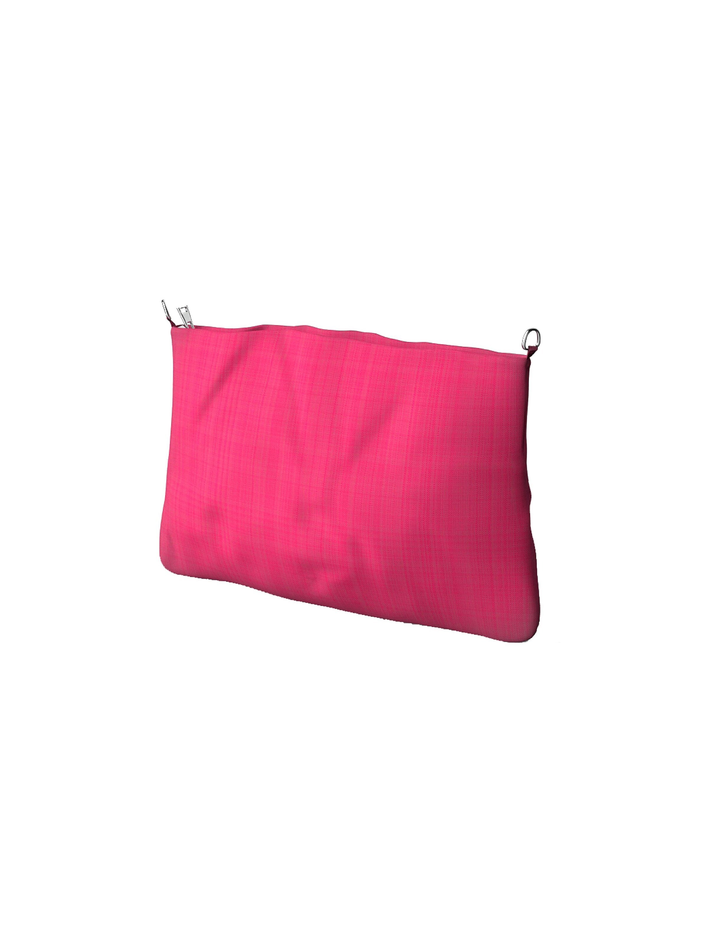 Borsa a spalla 'Case' di MAS1 in rosa: frontale