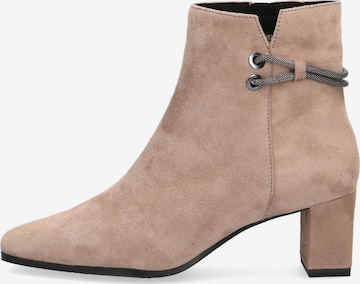 CAPRICE Ankle Boots in Brown