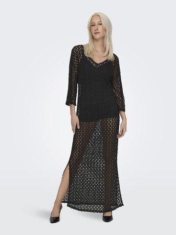 ONLY Knitted dress in Black