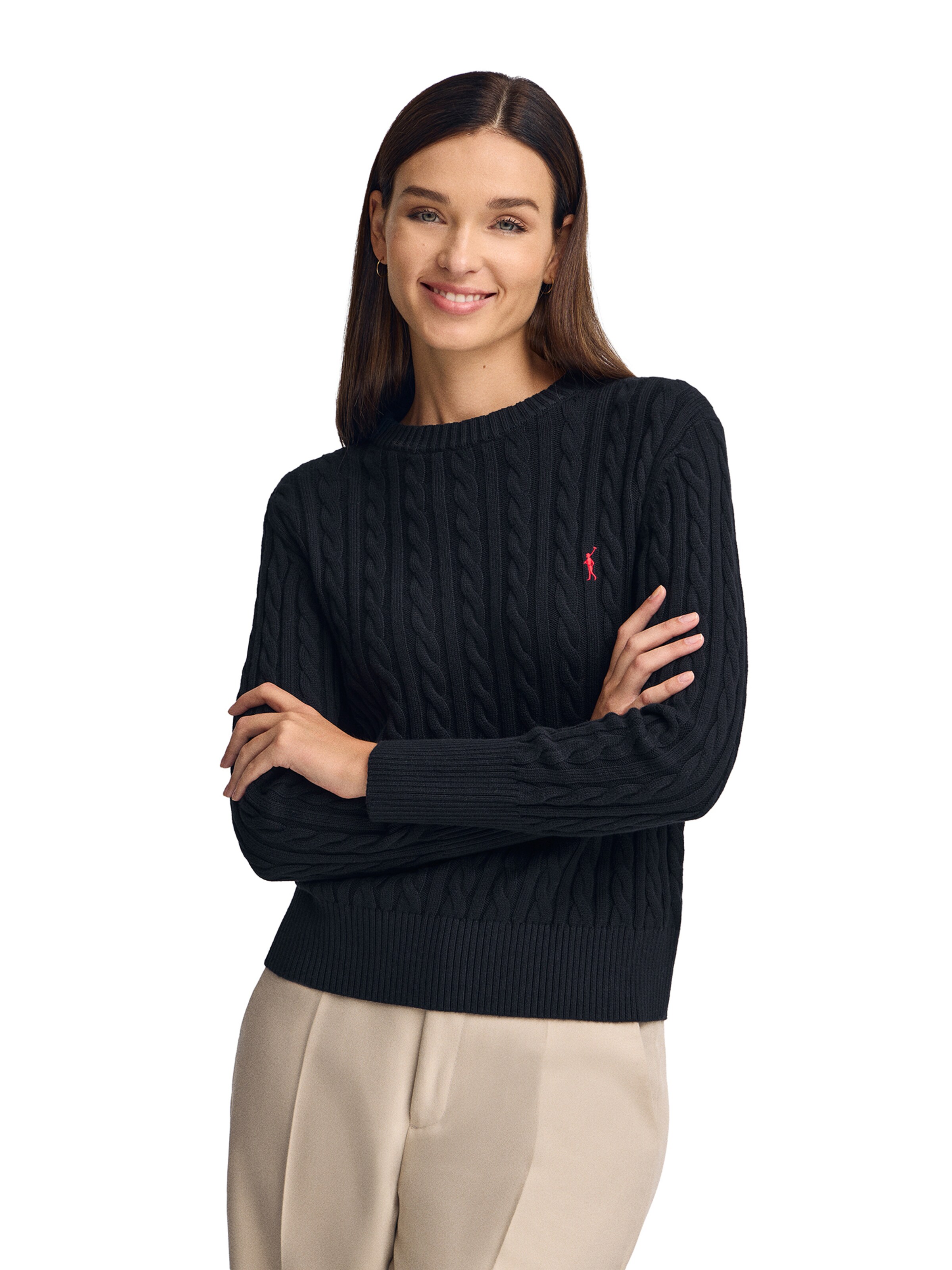 Polo Club Pullover in Blau: Vorderseite