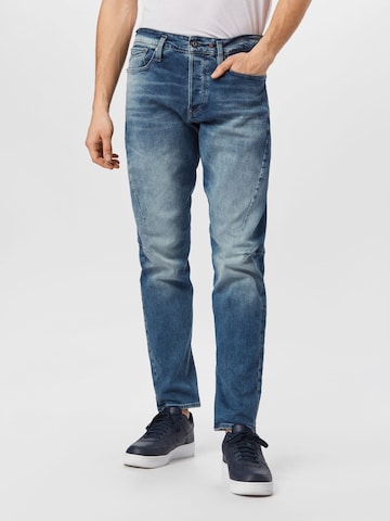 G-Star RAW Slimfit Jeans in Blauw: voorkant