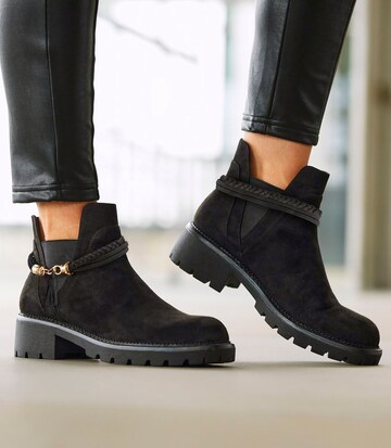 Chelsea Boots LASCANA en noir : devant