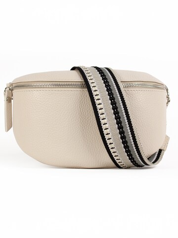 Marsupio 'FIONA medium' di lePelou in beige: frontale