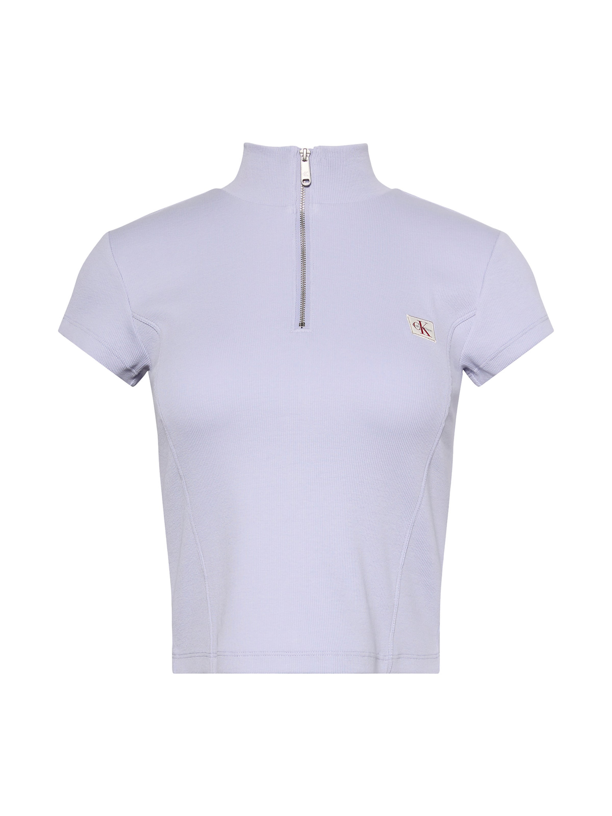 Calvin Klein Jeans Shirt in Lila: voorkant
