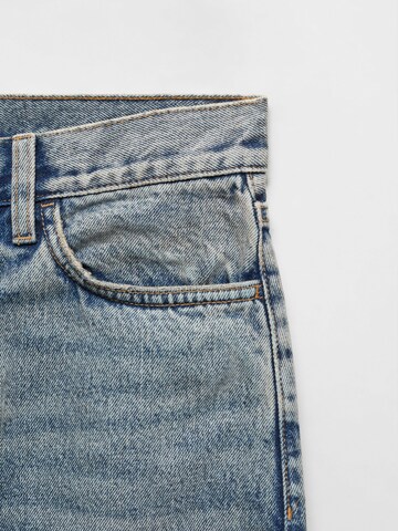 Wide Leg Jean 'Denver' MANGO en bleu
