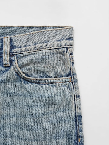 MANGO Wide leg Jeans 'Denver' i blå