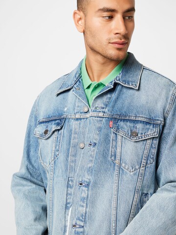 LEVI'S ® Between-season jacket 'The Trucker' in Blue