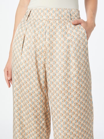 Wide Leg Pantalon Riani en beige