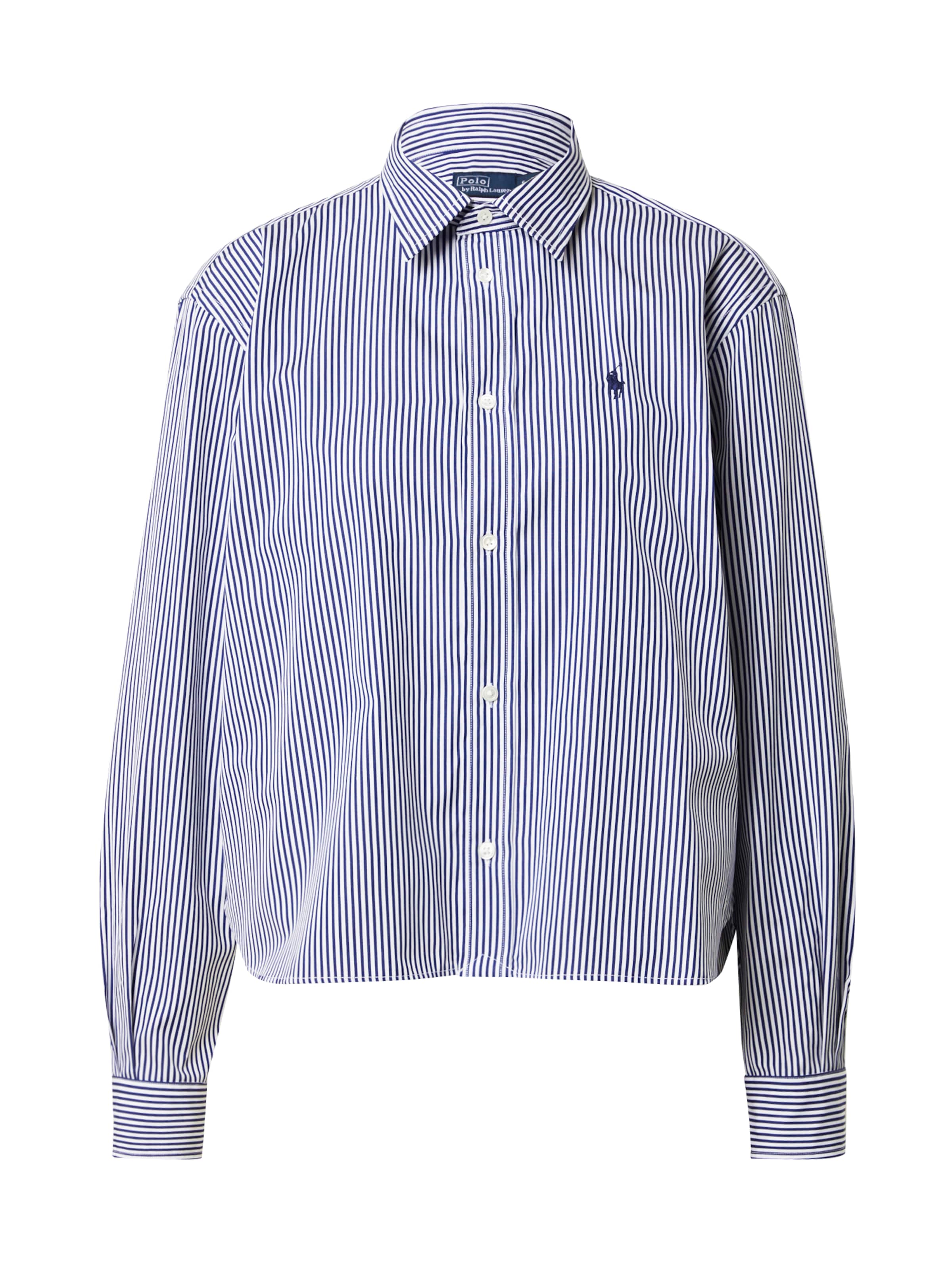 Polo Ralph Lauren Bluse in Blau: Vorderseite