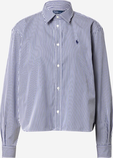 Polo Ralph Lauren Bluza u tamno plava / bijela, Pregled proizvoda