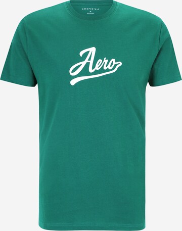 AÉROPOSTALE Shirt in Groen: voorkant